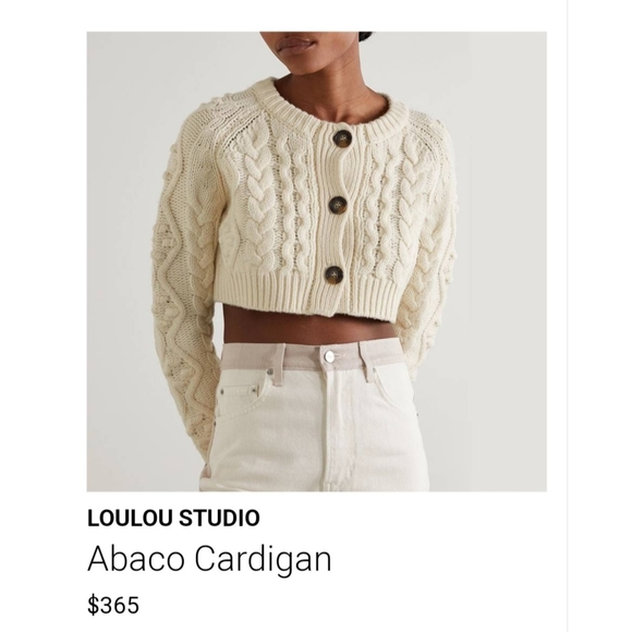 Loulou studio cropped cardigan - Picture 11 of 13
